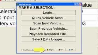 Main Task Selection Screen - Browse Mode - EASE PC Scan Tool