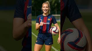 Play hard, look good, repeat. #GirlPower #SoccerStyle #GameFaceOn #SportsVibes #ConfidenceGoals