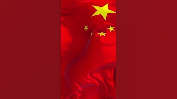 #China Flag Waving in Wind Continuous Seamless Loop #background change .