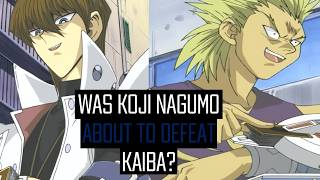 Was Koji Nagumo About To Defeat Kaiba? [The Master of the Magicians, Part 1]