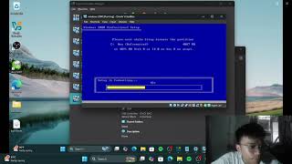 Installing windows 2000 prof In Virtual box