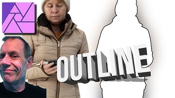 Beginners Affinity Photo Outline Layer Effect | How To Tutorial