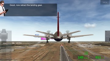 Airline commander how to achieve license A the basic takeoff SAAB 340