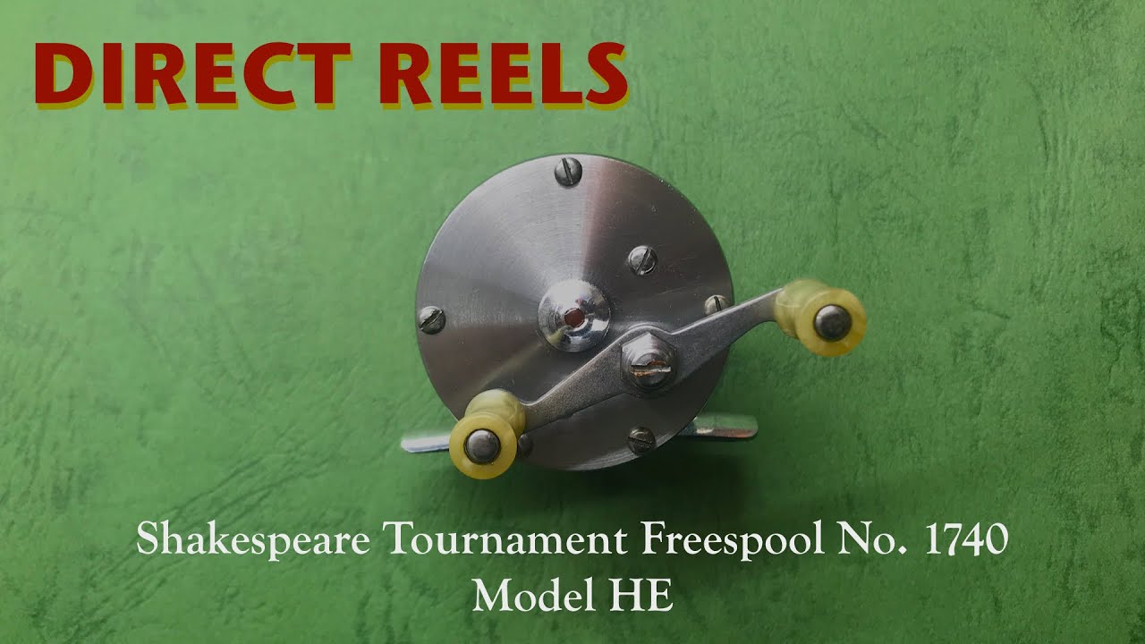 【ダイレクトリール】Shakespeare Tournament Freespool 1740 Model HE