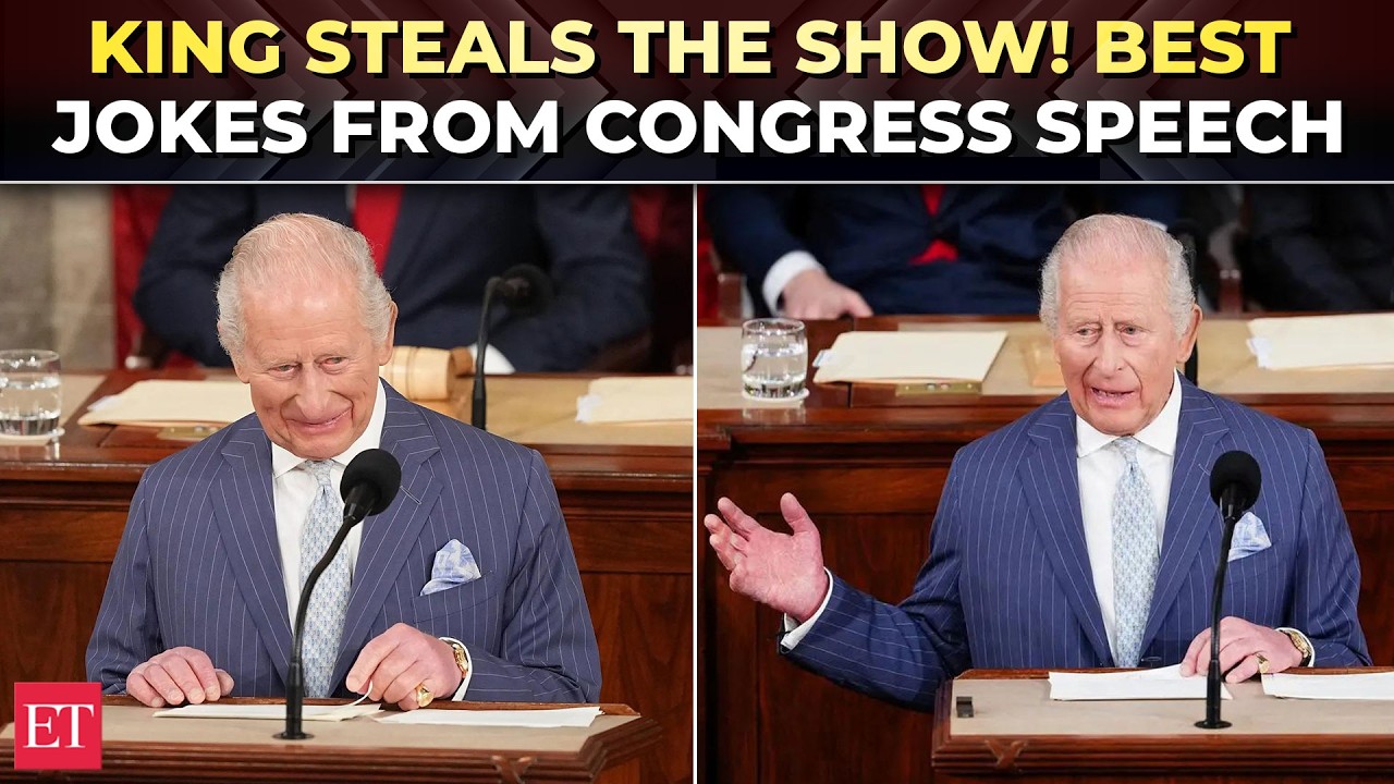 'Except, of course, language': Royal humor hits DC, King Charles ...