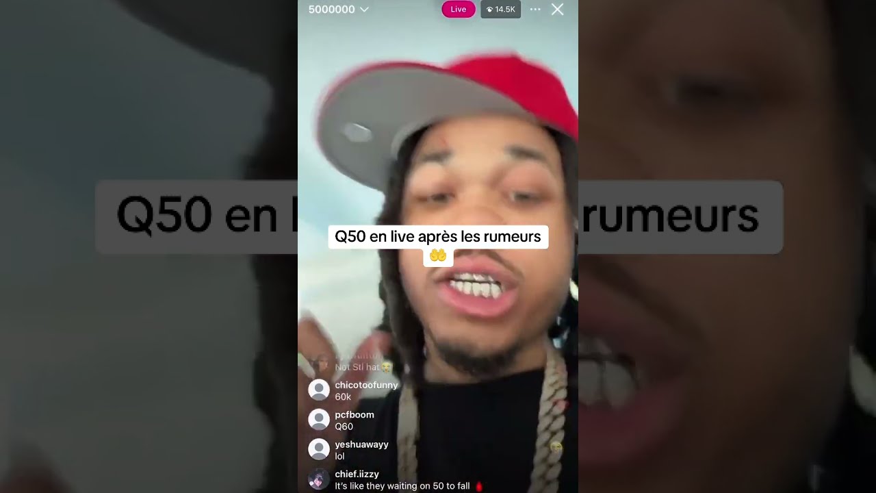 BloodHound Q50 On Livr Shuts Down The Rumors In St Louis Rap Chicago Crime French Drill
