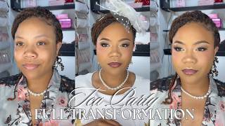 GRWM for a Tea Party 🫖✨ | Soft Cut Eye Makeup - Full Glam Tutorial (IN DEPTH) screenshot 2