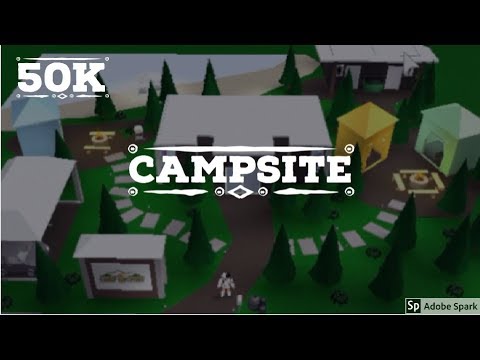Bloxburg Campsite 50k Roblox Speed Build Youtube - roblox bloxburg camping