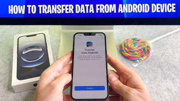 How To Transfer data from Android To iPhone 16e