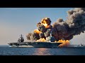 1 MINUTE AGO! The first Russian aircraft carrier to sail into the Black Sea was sunk by a Ukrainian