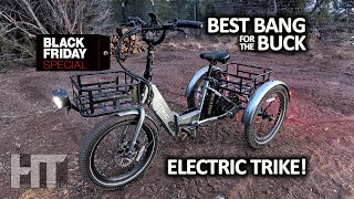 Lectric XP TRIKE Review | Budget Folding Electric Bike For Seniors, Disabled