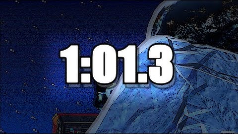 Getting Over it Speedrun World Record in 1:01.356