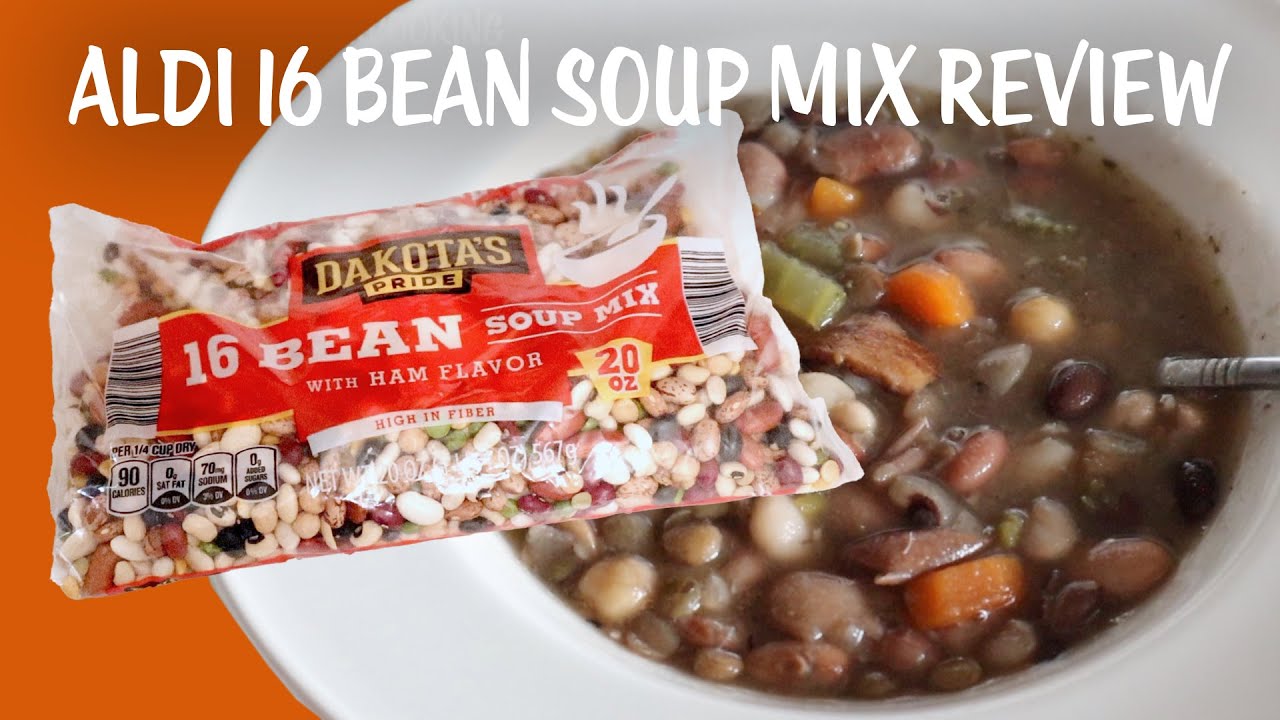 Обзор смеси для супа из 16 бобов Aldi — Aroma Whatever Pot — Рецепт смеси для супа из 16 бобов Da...