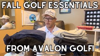 Fall Golf Essentials - From Avalon Golf!