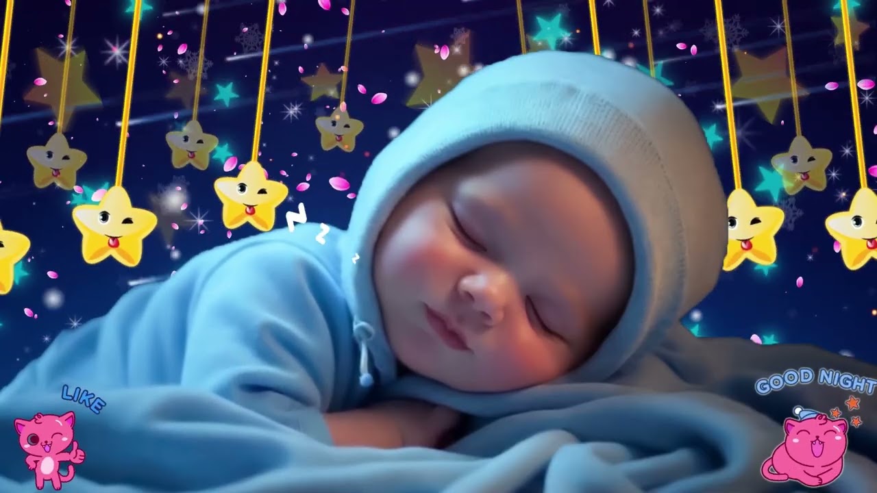 Baby Sleep Music ♫ Sleep Instantly Within 3 Minutes ♫ Overcome Insomnia ♥ Mozart Brahms Lullaby💤 #34