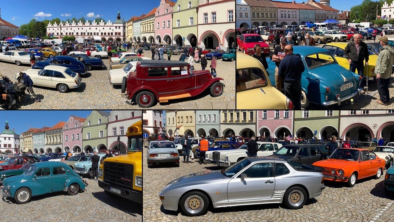 Výstava historických vozidel v Novém Městě nad Metují 2025 ► by Berny