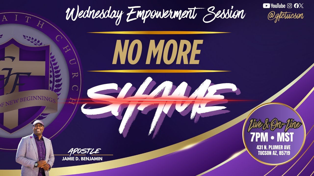 No More Shame Pt.1 - Ft Apostle Jamie Benjamin