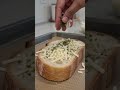 Cheesy Garlic Bread in Minutes! 🧄🧀 #cheesegarlicbread #foodshorts #easyrecipe