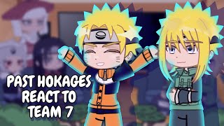 Past Hokage React To Team 7 Gacha React