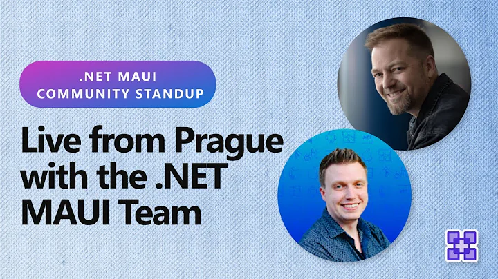 .NET MAUI Community Standup - Live from Prague with the .NET MAUI Team