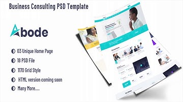 ABODE - Consulting, Finance, Business PSD Template | Themeforest Website Templates and Themes