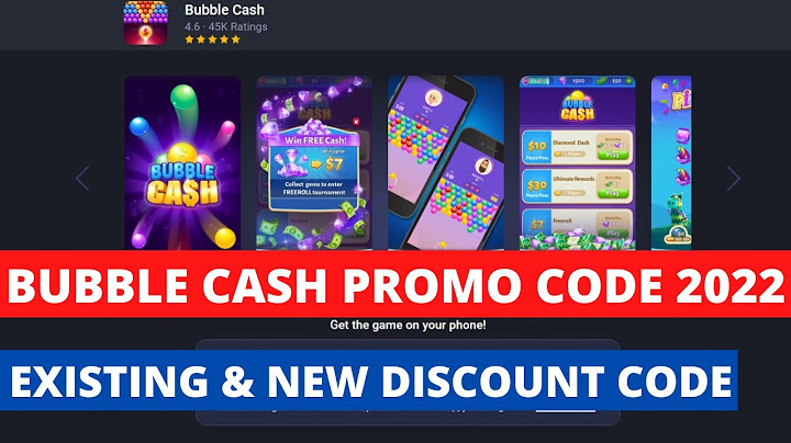 Promo code for bubble cash 2023