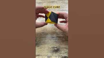 EASY ORIGAMI MAGIC CUBE TUTORIAL | DIY MAGIC CUBE ORIGAMI STEP BY STEP EASY TUTORIAL PAPER CRAFT ART