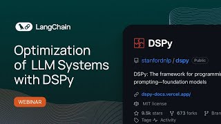 Optimization of LLM Systems with DSPy and LangChain/LangSmith