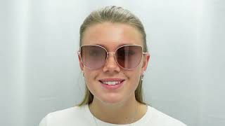 Woman model wearing Ted Baker TB1523 Drew Sunglasses