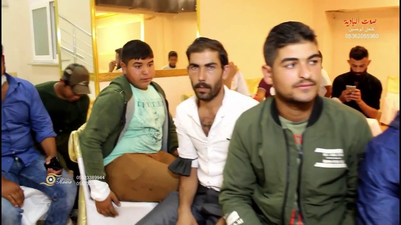 النجم محمد النعيمي و الشاعر كنعان ابو حسين مع تحيات صوت ومؤسسة البادية