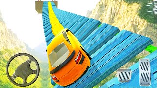 Impossible Car Stunts Tricky Tracks #1 Extremely Impossible Car Driving - Android GamePlay ! screenshot 5