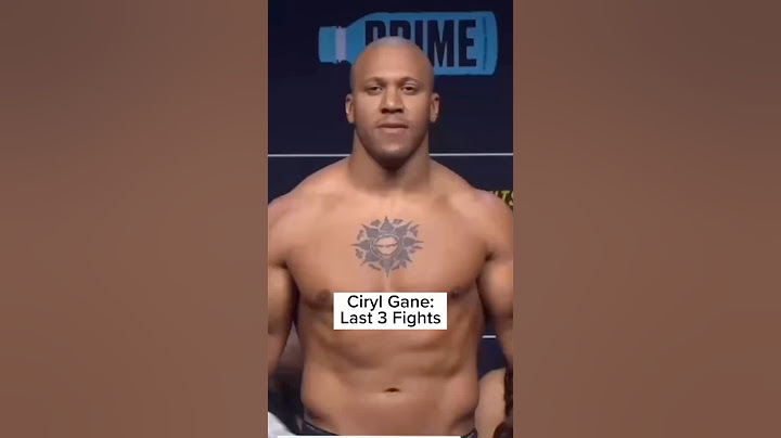 Ciryl Gane Last 3 Fights! #ko #ufc #mma #ufc310 #cirylgane