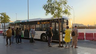 Shuttle bus service from Masjid e Nabawi to Madinah Airport | How to get zamzam water  at airport?