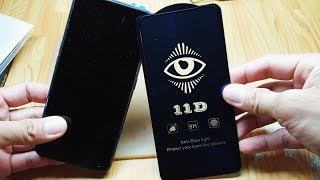 Oppo F11 Pro Anti Blue Light Protect Eyes Tempered Glass Screen screenshot 5