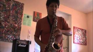 Jim Ivy at Apartment Music #21 solo saxophone improvisation