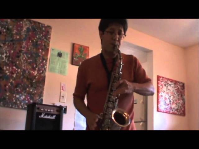 Jim Ivy at Apartment Music #21 solo saxophone improvisation