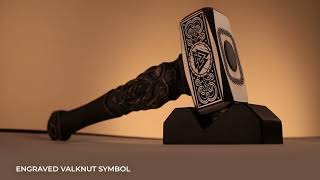 Forging Power: Viking “Goibniu” Hammer – Handcrafted Collector’s Edition | Norse Mythology Inspired