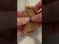 Chocolate 🍫 Cookie Clay Cracking ASMR #shorts #claycracking #asmr
