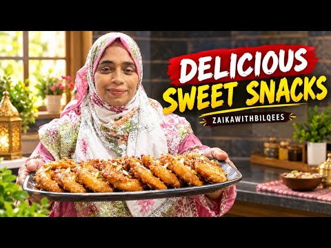 Sweet & Delicious Snacks 😍 | Easy & Quick Sweet Snack Recipe