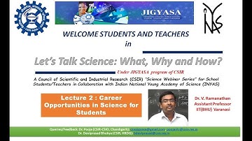 Career in Science for School Students
