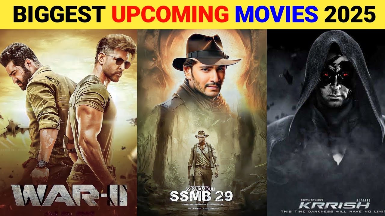 Top 10 Upcoming Breaking Record Movies 2025 | Pan Indian Movies | KGF ...