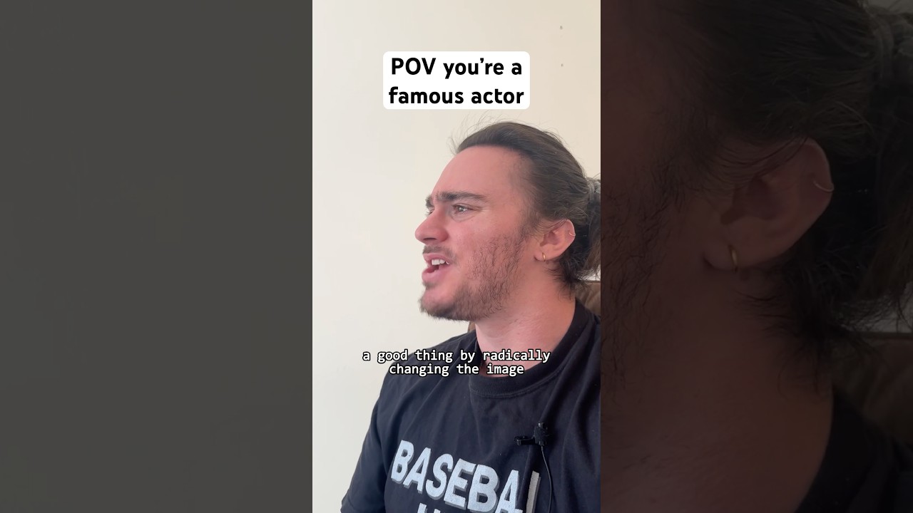 how to ruin your acting career 101 #shorts #comedy #funny