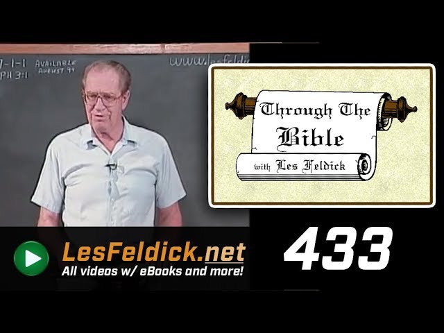 [ 433 ] Les Feldick [ Book 37 - Lesson 1 - Part 1 ] Paul Dispenses Grace |a
