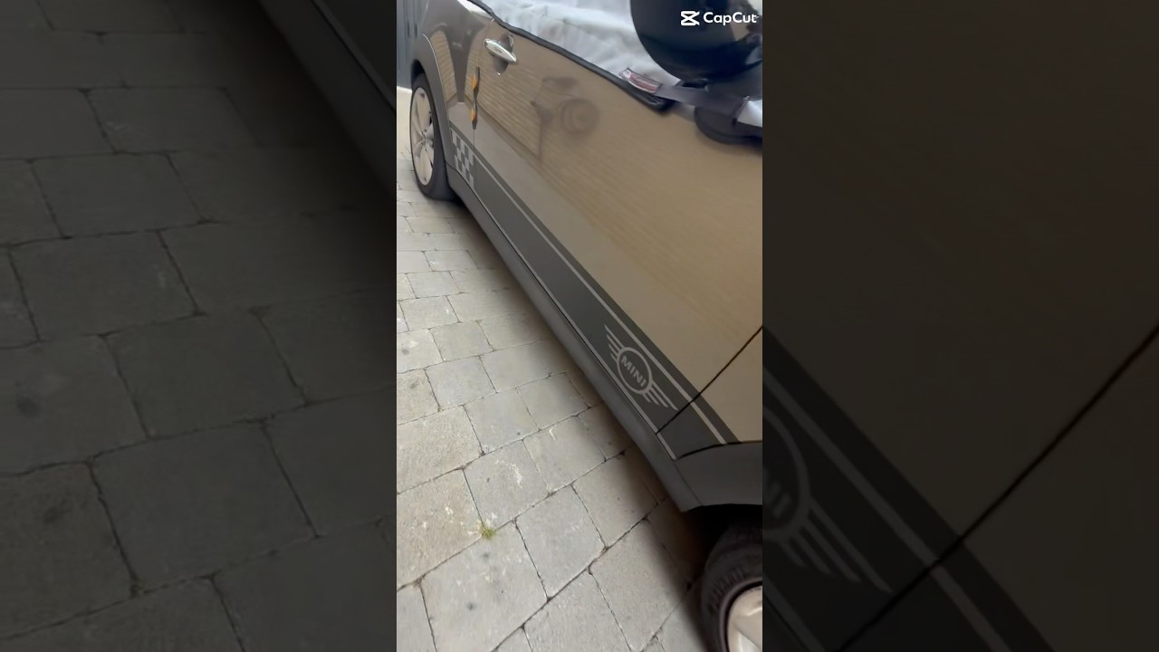 Mini Cooper got decals now! Oosh 