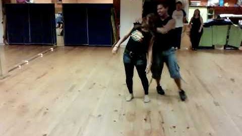 Luciano y Débora en Gijón