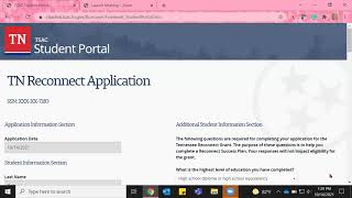 How to Reapply for 2022 2023 Tennessee Reconnect Grant