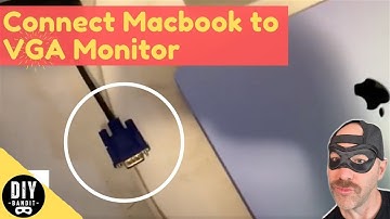 ️🔥 How to Connect Your Macbook Pro or Macbook Air➔ To a Projector or External Monitor (VGA Input)