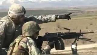 Macedonian army train with US army