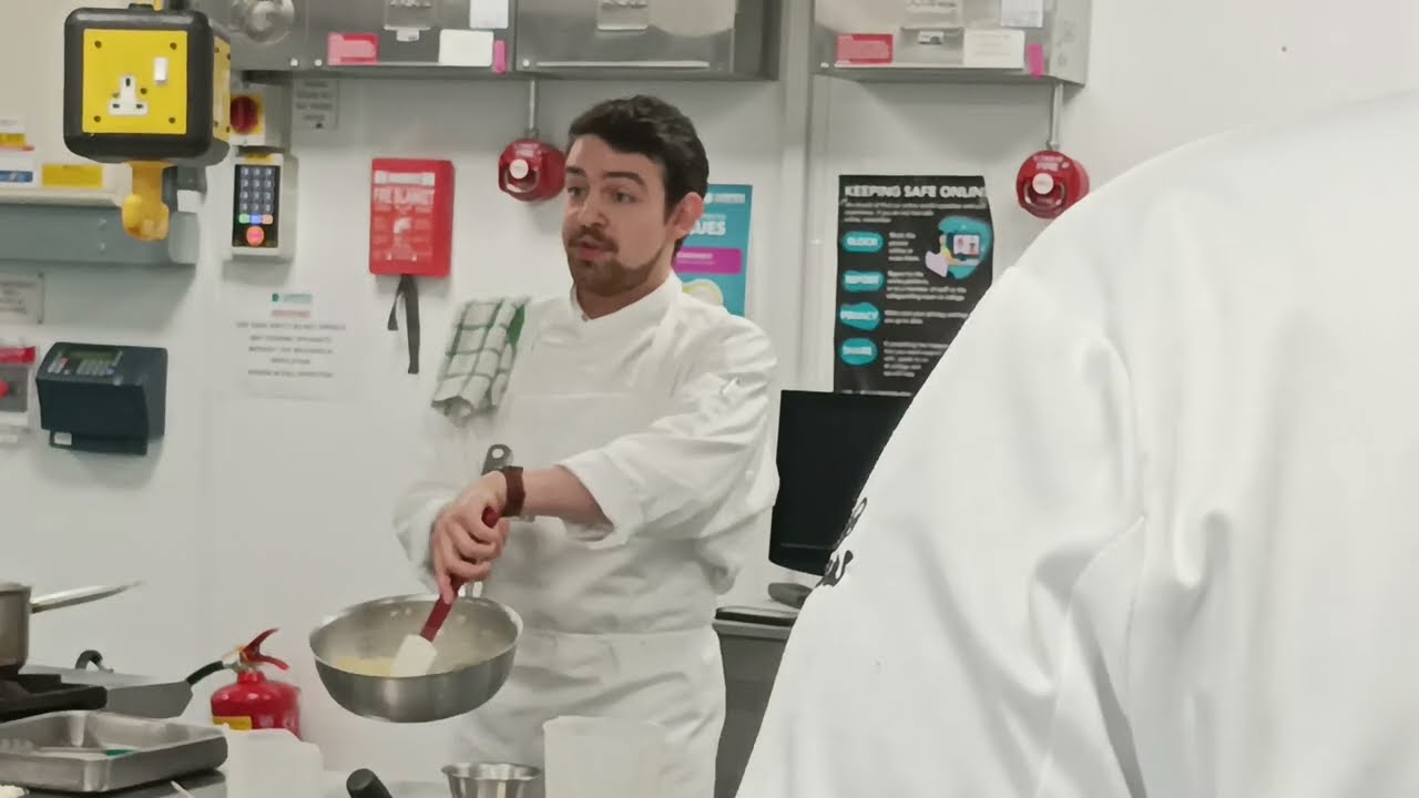 La Pastaia pasta machine demonstration at Cambridge Regional College. Pasta extruder. 