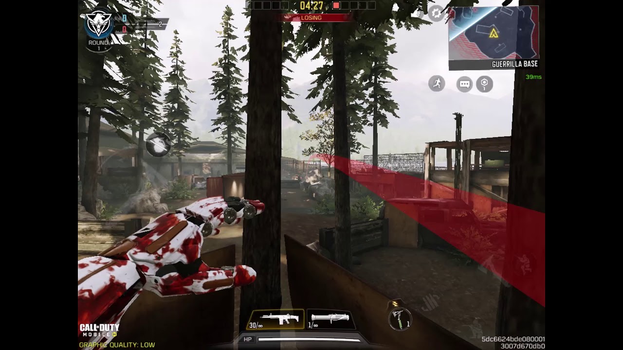 Combat axe Trickshot across Pine!